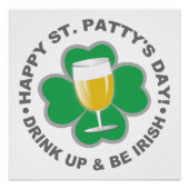 St. Patrick's Day poster Perfect Poster (Voorkant)