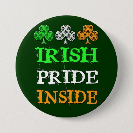 St. Patrick's Day Pride Button (Voorkant)