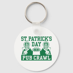 St. Patrick's Day Pub Crawl Sleutelhanger