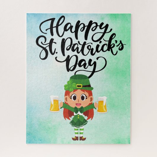 St. Patrick's Day puzzel (Verticaal)