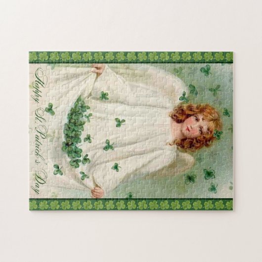 St. Patrick's Day puzzel Legpuzzel (Horizontaal)