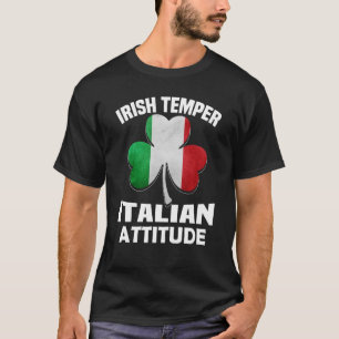 St Patrick's Day pyjama Irish Temper Italy Atti T-shirt