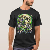 St. Patrick's Day Raccoon T-shirt (Voorkant)