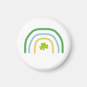 St Patricks Day Rainbow Irish Magneet (Voorkant)