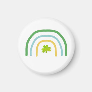 St Patricks Day Rainbow Irish Magneet