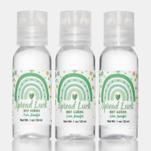 St Patrick's Day Rainbow Neutral Baby shower Favor
