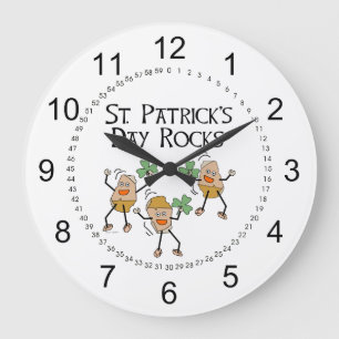St. Patrick's Day Rocks Grote Klok