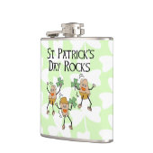 St. Patrick's Day Rocks Heupfles (Links)