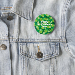 St. Patrick's Day Ronde Button 5,7 Cm