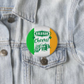 St Patrick's Day Ronde Button 7,6 Cm (In situ)