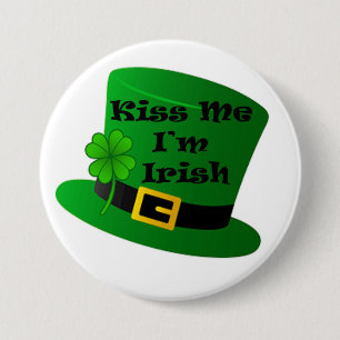 St Patrick's Day Ronde Button 7,6 Cm