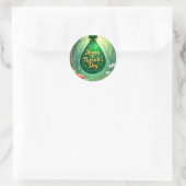 St. Patrick's Day Ronde Sticker (Tas)