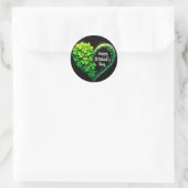 St. Patrick's Day Ronde Sticker (Tas)