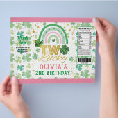 St Patrick's Day Roze Two Lucky Chip Bag Wrapper Flyer (Hand)
