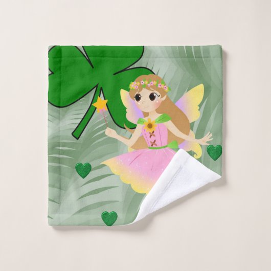 St. Patrick's Day Salle de bain serviettes set Fai (Gant de toilette)