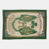 St. Patrick's Day Salutation Serviette de cuisine (Horizontal)
