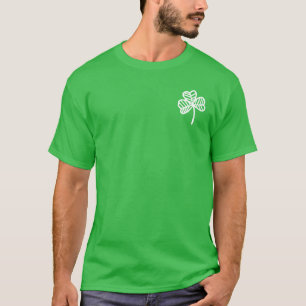 St Patricks Day Schattigee Doodle Art Lucky Irish T-shirt