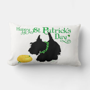 St. Patrick's Day Schotse Terrier Kussen