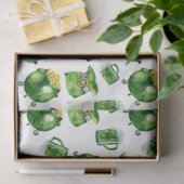 St. Patricks Day Series Design 1 Tissuepapier (Geschenk)