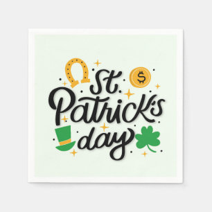 St Patricks Day Servet
