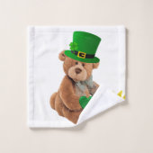 St. Patrick's Day Serviettes de bain sets Ours Ted (Gant de toilette)