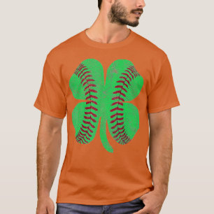 St. Patricks Day Shamrock Baseball Saint Paddys Ki T-shirt
