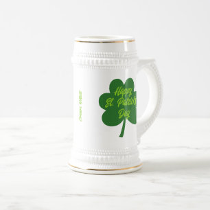 St. Patrick's Day Shamrock Bierpul