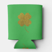 St. Patrick's Day Shamrock Blikjeskoeler (Achterkant)
