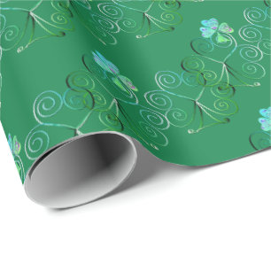 St. Patrick's Day Shamrock Cadeaupapier