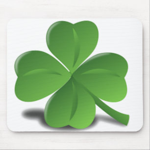 St. Patrick's Day Shamrock Clover Mousepad Muismat