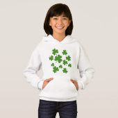 St Patrick's Day Shamrock Clover Pattern (Voorkant volledig)