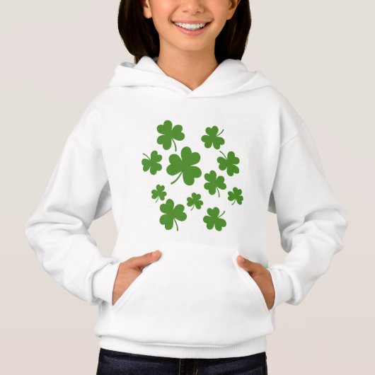 St Patrick's Day Shamrock Clover Pattern (Voorkant)