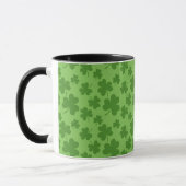 St Patrick's Day Shamrock Clover Pattern Mok (Links)