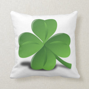 St. Patrick's Day Shamrock Clover Pillow Kussen