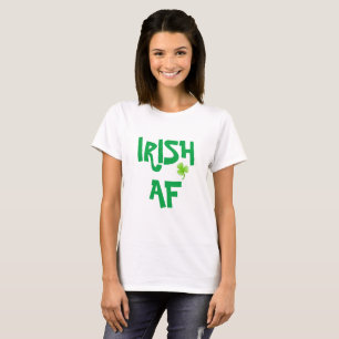 St Patrick's Day Shamrock Dames T-shirt