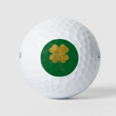 St. Patrick's Day Shamrock Golfballen (Voorkant)