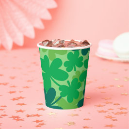 St. Patrick's Day Shamrock Groene Papieren bekers