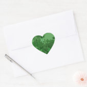 St. Patrick's Day Shamrock Hart Sticker (Envelop)