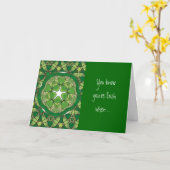 St. Patrick's Day Shamrock Je weet dat je Iers ben Kaart (Gele Bloem)