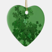 St. Patrick's Day Shamrock Keramisch Ornament (Rechts)