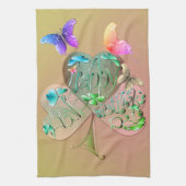 St. Patrick's Day Shamrock Kitchen Towels Theedoek (Verticaal)