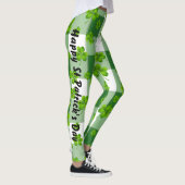  St. Patrick's Day Shamrock Leggings (Rechts)