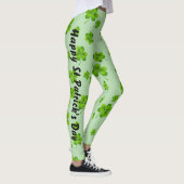  St. Patrick's Day Shamrock Leggings (Rechts)