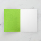 St. Patrick's Day Shamrock Leprechaun Blank Kaart (Binnen)