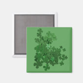 St. Patrick's Day Shamrock Magneet (Voorkant / Achterkant)
