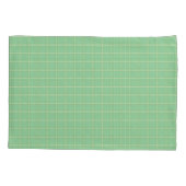 St. Patrick's Day Shamrock Misty Green Kussensloop (Achterkant)