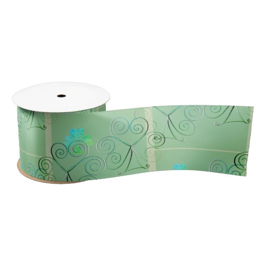 St Patrick's Day Shamrock Misty Green Lint (Spoel)