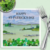 St Patrick's Day Shamrock Napkins Servet