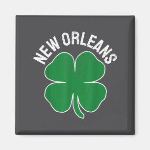 St. Patrick's Day Shamrock New Orleans La Iers Me Magneet