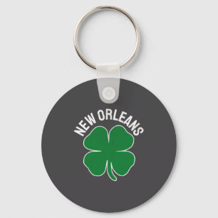 St. Patrick's Day Shamrock New Orleans La Iers Me Sleutelhanger